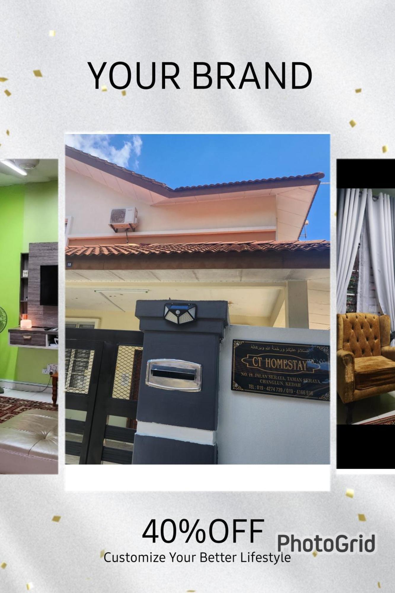 Ct Homestay Changlun Dış mekan fotoğraf